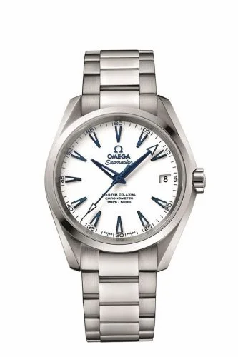 Omega Seamaster Aqua Terra 150M Master Co-Axial 38.5 Titanium / White / Bracelet / GoodPlanet 231.90.39.21.04.001 (23190392104001)